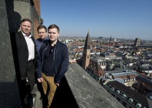 Stjórn SÍ á Norðurlandaþingi í Kaupmannahöfn 2013. F.v. Jón Kristján Sigurðsson gjaldkeri, Eiríkur Stefán Ásgeirsson formaður og Þorkell Gunnar Sigurbjörnsson ritari.